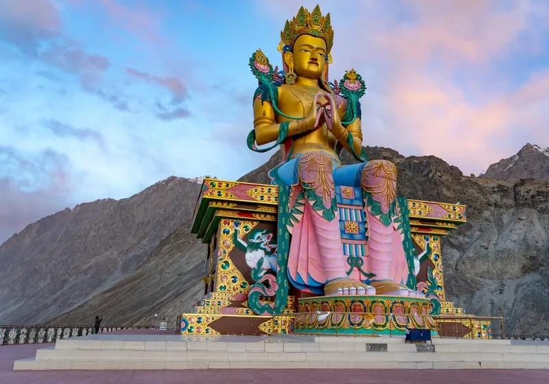 Diskit Monastery & Nubra Dunes
