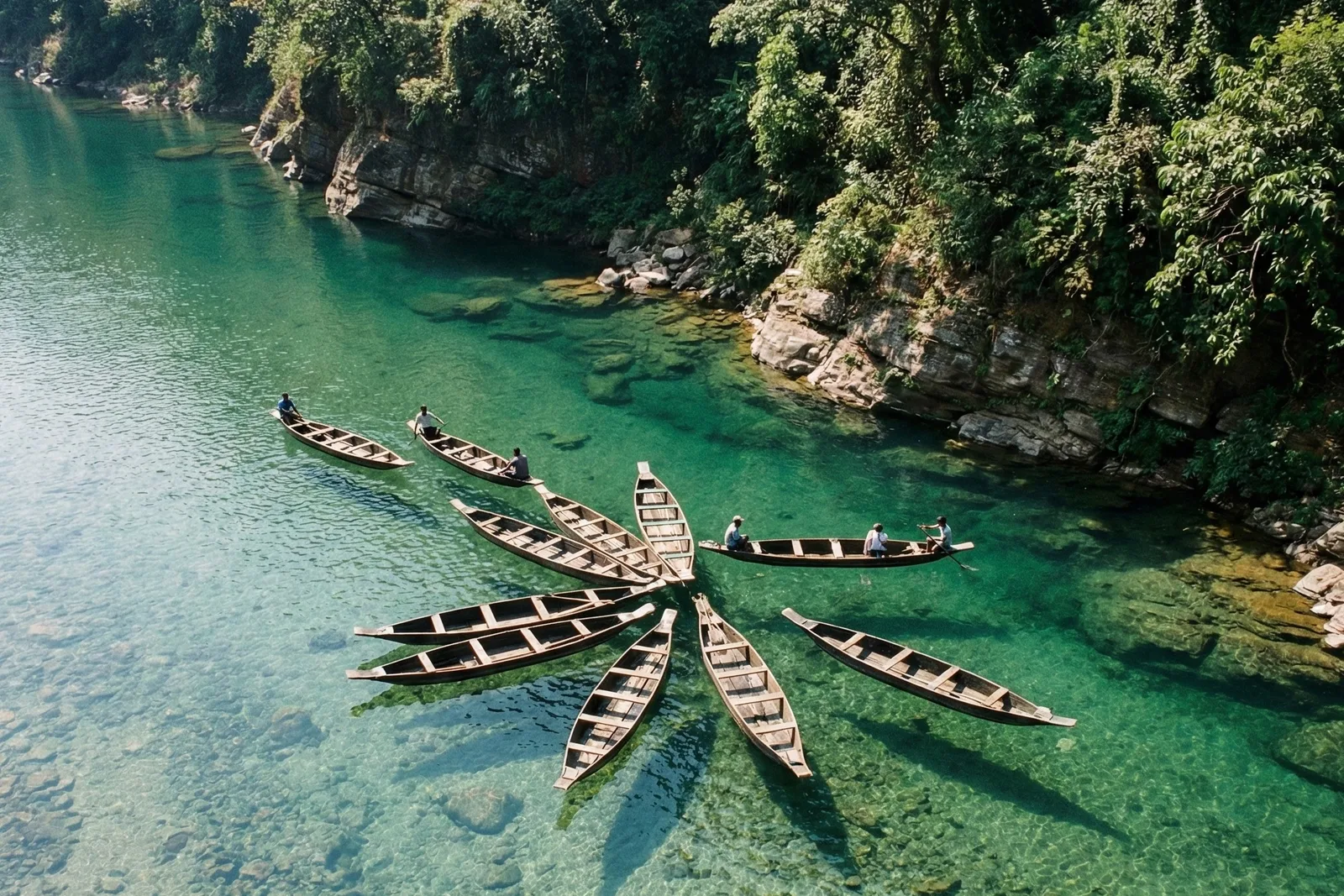 Meghalaya Honeymoon Magic | FREE Kayaking + Waterfalls & Rivers