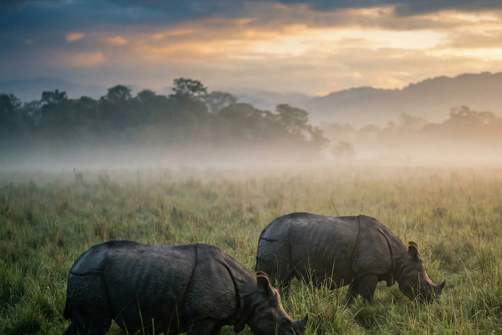 One horned rhino
