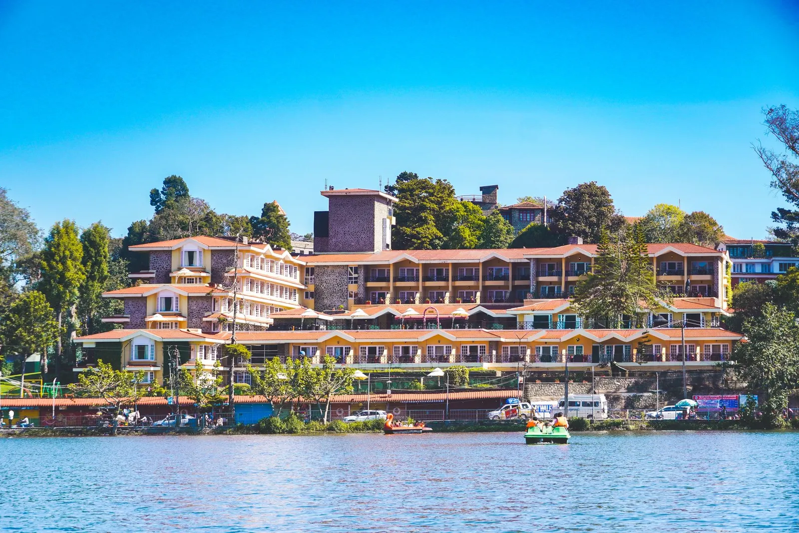 Naini Lake & hills