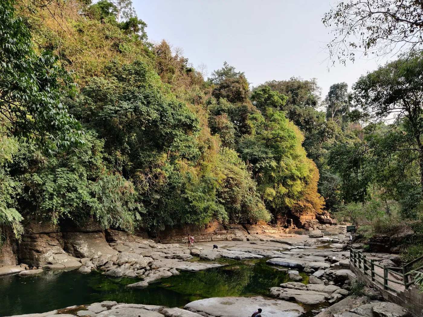 Clear water at Shnongpdeng